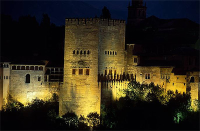 Blick auf die Alhambra von Granada