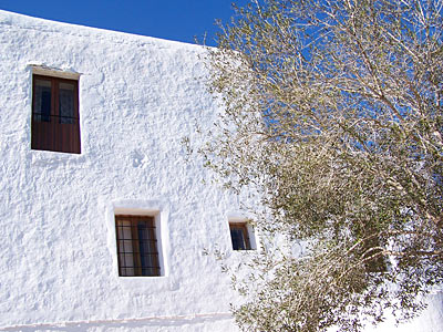 Spanien Balearen Architektur auf Ibiza