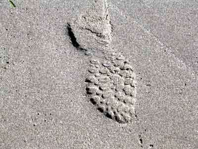 Andalusien - Spuren im Sand