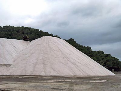 Balearen - Ibiza - Salzgewinnung im Naturpark "Ses Salines"