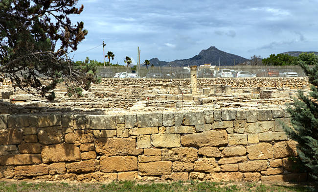 Mallorca - römische Ruinen in Alcudia