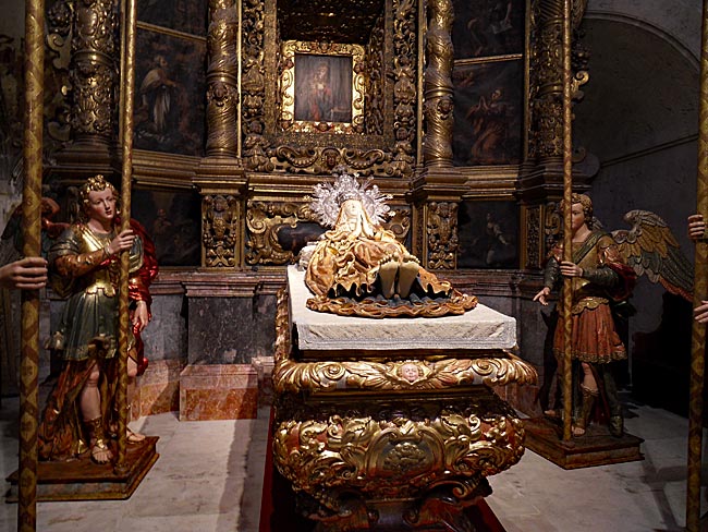 Palma de Malorca - eine der zahlreichen Kapellen in der Kathedrale