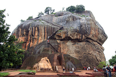 Löwenfelsen in Sigiriyaa