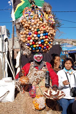 Südafrika - Geschichtenerzähler auf dem National Arts Festival in Grahamstown