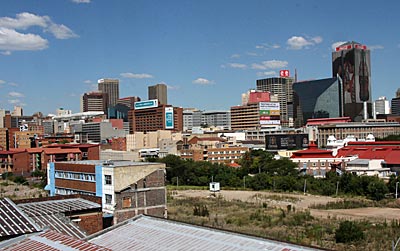 Südafrika - Skyline von Johannesburg