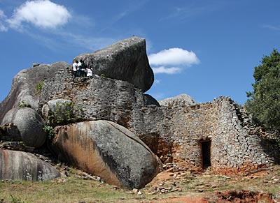Die Ruinen von Great Zimbabwe sind die größten Bauwerke im Süden Afrikas