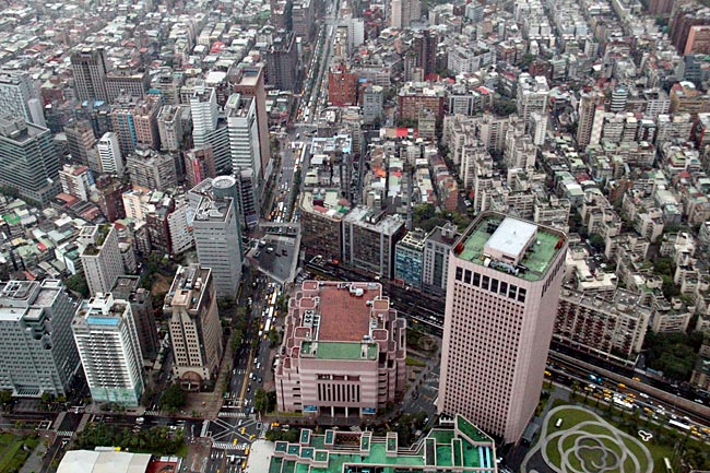 Taiwan - Wolkenkratzer Taipeh 101 in Taipeh