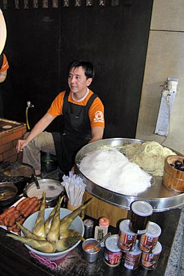 Taiwan - Garküche in Tainan