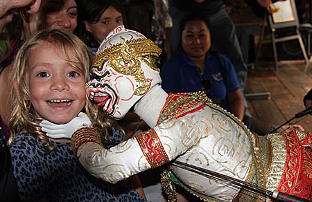 Thailand - Puppentheater Kumnai in Bangkok