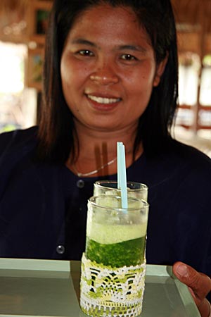 Thailand - Sukohthai - Reisgras-Saft