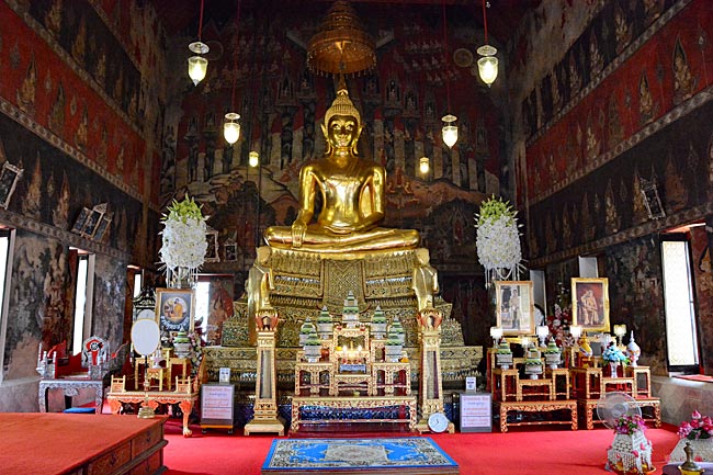 Radeln in Thailand - Wat Suwannaram