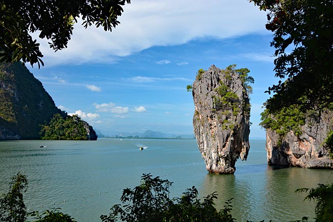 Radeln durch Thailand - James-Bond-Felsen, Khao Phing Khan