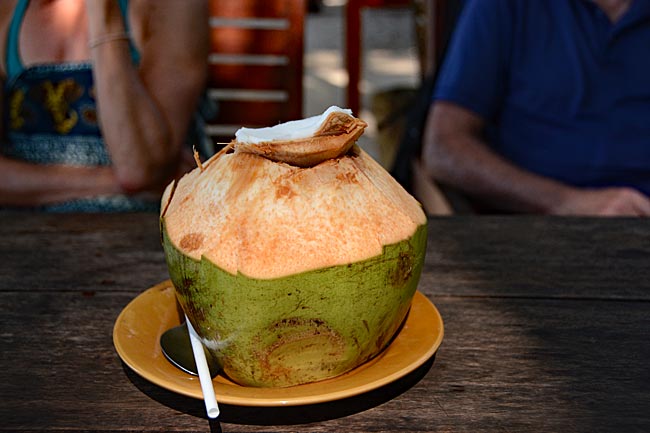Thailand - Foodtour durch Bangkok - Kokosnuss