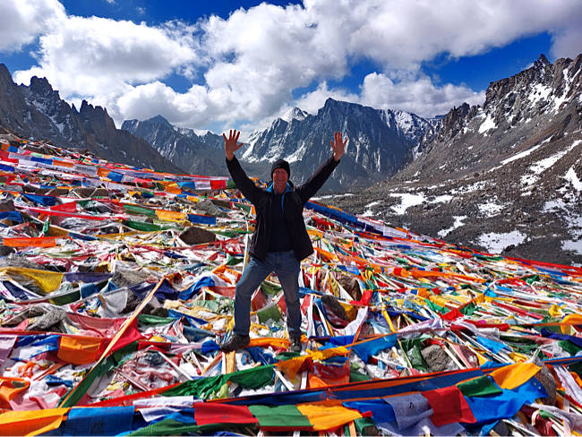 Tibet - auf dem Dolma-La Pass auf 5600 Metern Höhe