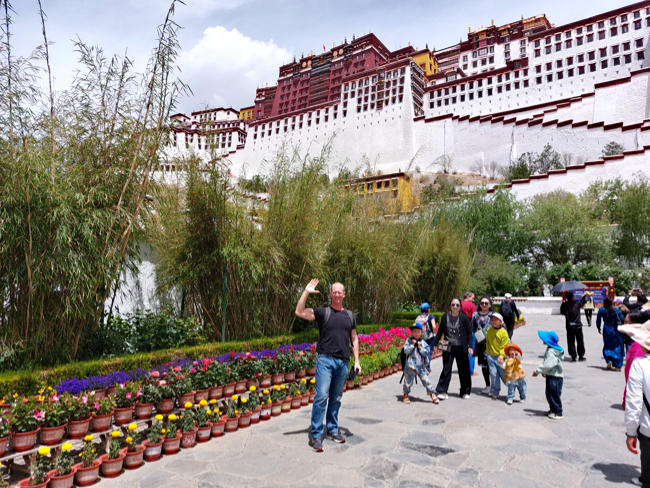 Tibet - Potala Palast in Lhasa