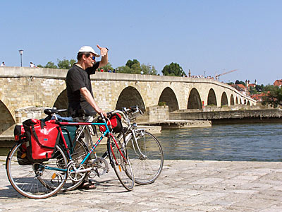 Tschechien Böhmen steinerne Brücke