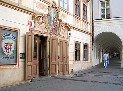 Tschechien Böhmen Prager Gasse