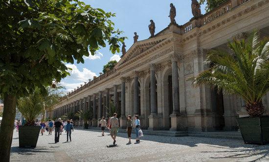 Karlsbad, Mühlbrunnenkollonade