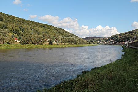 Elberadweg - Das Elbtal zwischen Wehlen und Königsstein