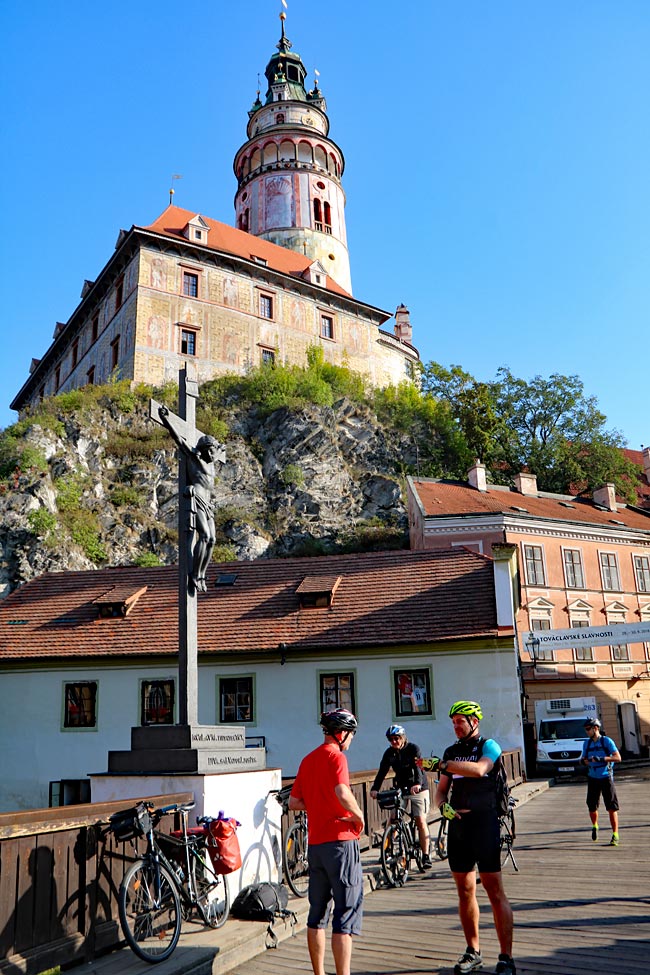Südböhmen in Tschechien - Schloss in Krumau