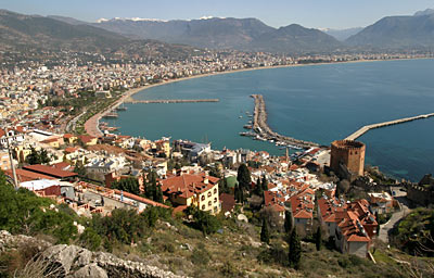 Türkei Alanya Altstadt