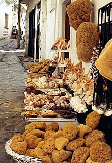 Türkei Bodrum Schwämme