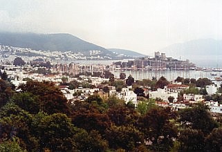 Türkei Bodrum Fernblick