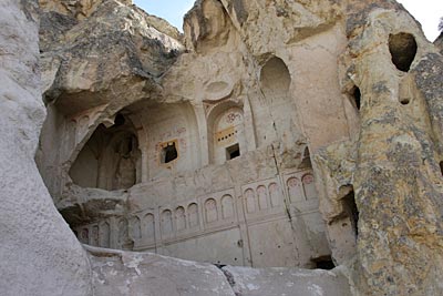 Türkei - Göreme - Türkei - Göreme - Im Freilichtmuseum von Göreme kann man zahlreiche Felsenwohnungen besichtigen