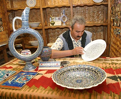 Türkei - Kappadokien - In einer der Keramik-Manufakturen in Avanos