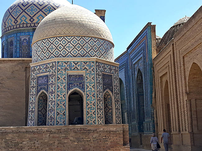 Usbekistan - Shah-i Sinda-Gräber mit Mosaiken in Samarkand