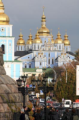 Ukraine - Kiwe - Klosterkirche des Kiewer St. Michaelsklosters