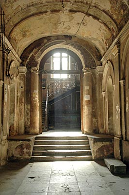 Ukraine - Odessa - renovierungsbedürftiges Treppenhaus