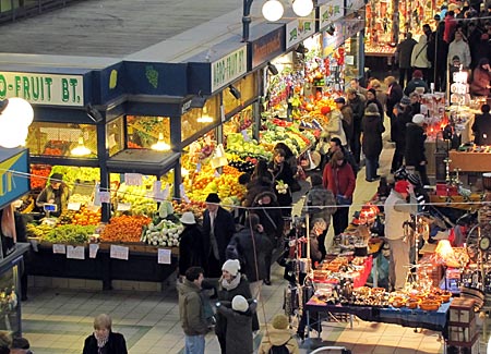 Ungarn - Budapest - zentrale Markthalle