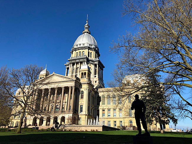 Illinois - State Capitol in Springfield