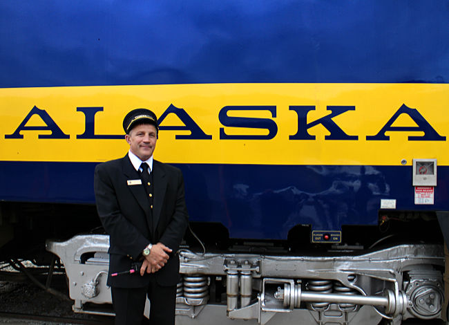 Alaska - Coastal Classic Train - Conductor