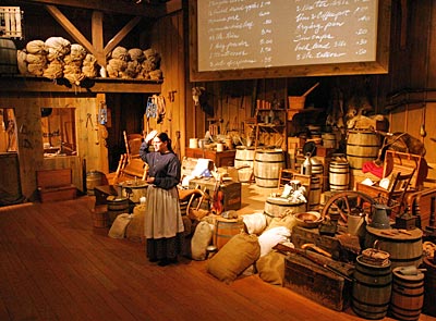 Oregon - Im End of the Oregon Trail Interpretive Center von Oregon City