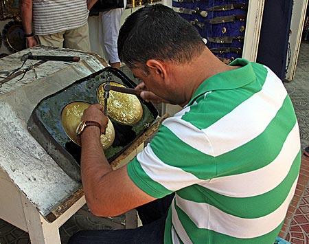 Usbekistan - Künstlerische Meisterschaft auf einem der Basare in Buchara