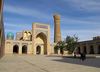 Usbekistan - Buchara - Moschee Kalan und Minarett Kalan