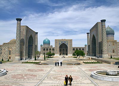 Von Turkmenistan nach Usbekistan per Zug