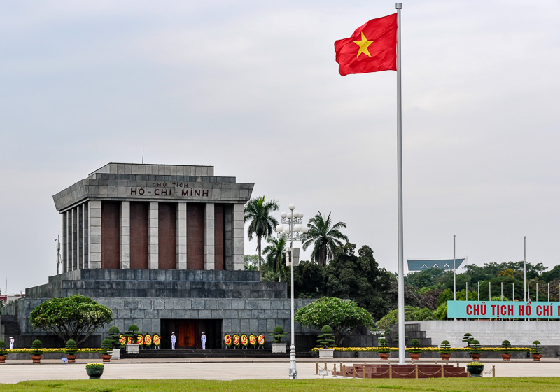 Vietnam. Ho Chi Minhs Mausoleum