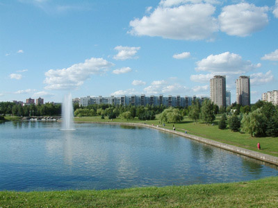 Park in Minsk, Weißrussland